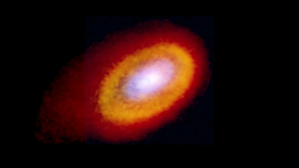 ALMA изучил формирующуюся звездную систему