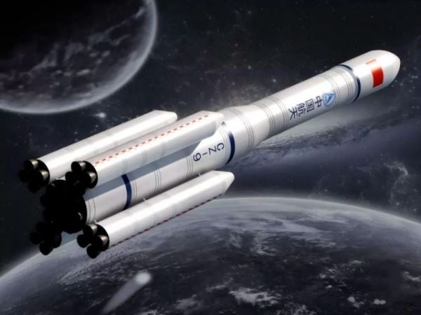 Китай использует новую сверхтяжелую ракету для строительства космической электростанции