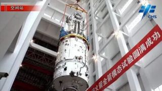 Китай успешно запустил базовый модуль своей космической станции