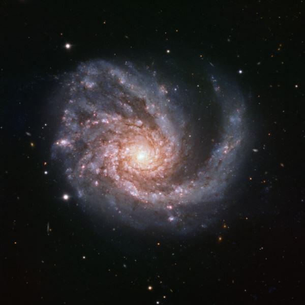 «Упорядоченная» галактика M99