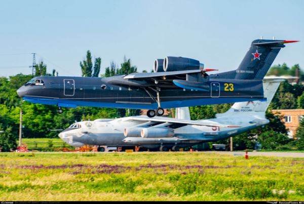 Второй самолет Бе-200ПС для Морской авиации ВМФ России