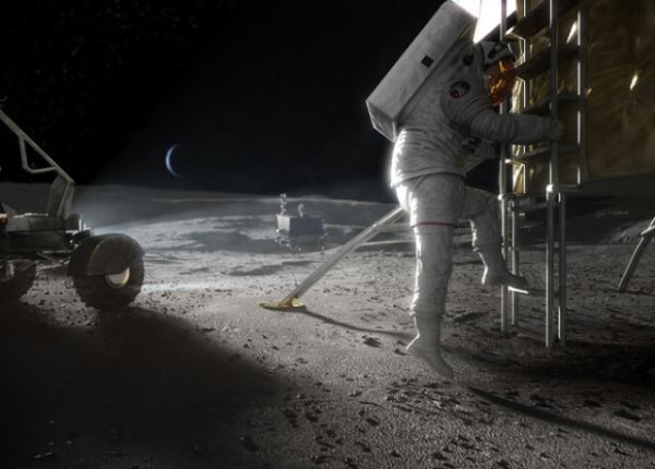 Американские компании помогут NASA в разработке лунной посадочной системы